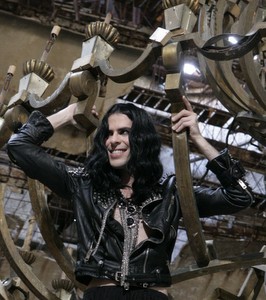 Damian, latinbeat records pop star, thinking phantom of the opera thoughts?